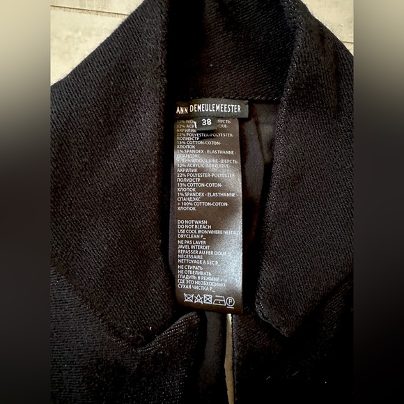 ANN DEMEULEMEESTER REVERSIBLE VEST - Picture 8 of 8